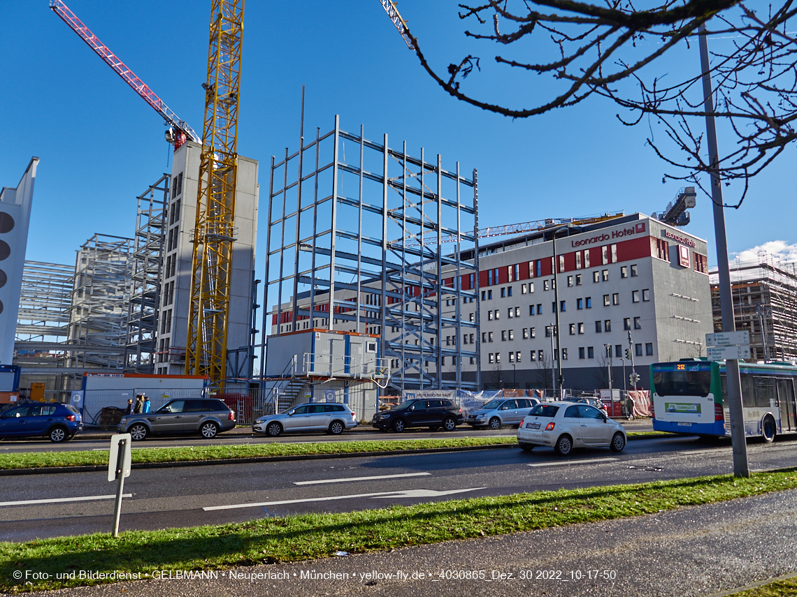 30.12.2022 - Baustelle R.EVO in Neuperlach-Süd